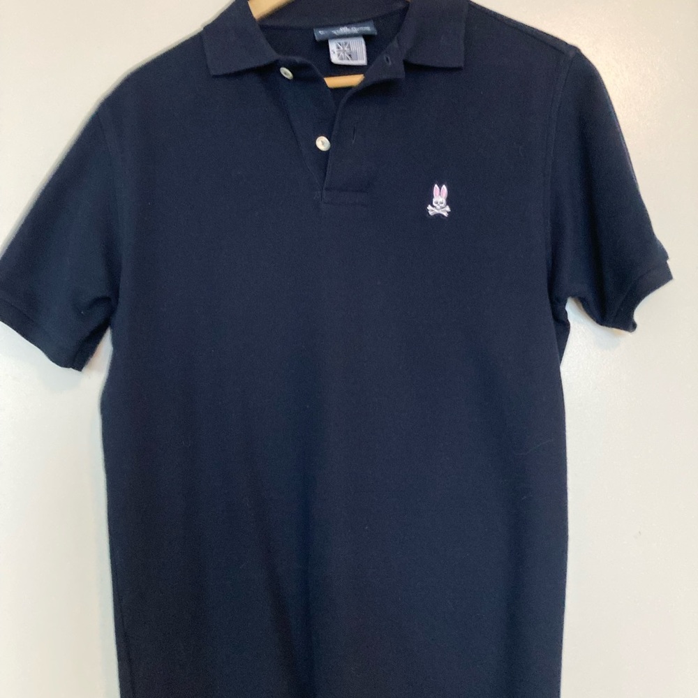 Psycho Bunny, Navy, Medium, Men’s Polo Shirt-SALE ENDS MAY 15, 2022!